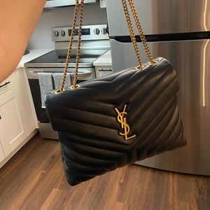 Medium LouLou Matelassé Leather Shoulder Bag